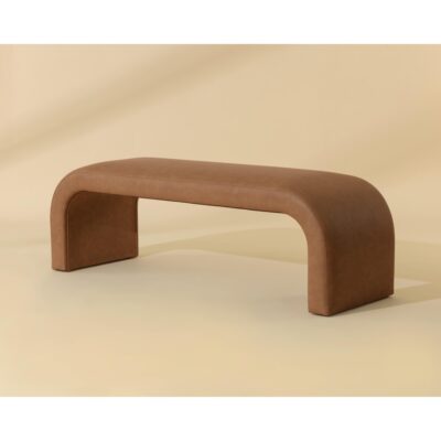 Nahara Bench - Milliken Cognac 112570 112570 NAHARA BENCH MILLIKEN COGNAC