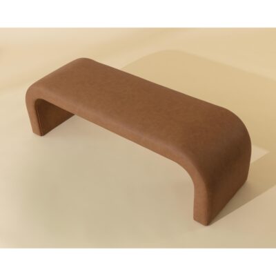 Nahara Bench - Milliken Cognac 112570 112570 NAHARA BENCH MILLIKEN COGNAC 2