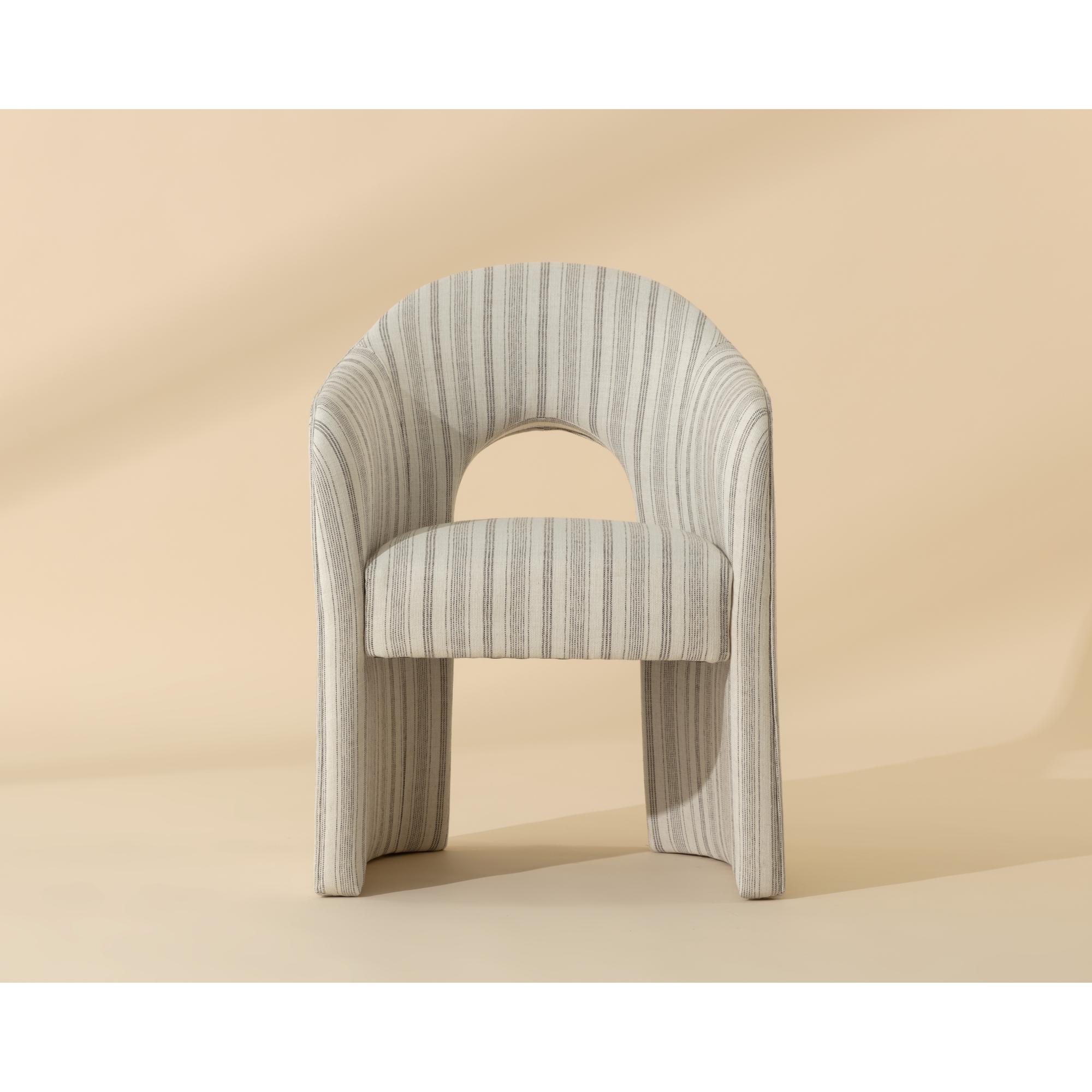 Anaya Dining Armchair - Gifford Script 7 Anaya Dining Armchair - Gifford Script - Image 7