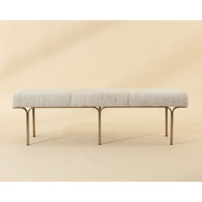 Nuvella Bench - Hailey Moon 9 Nuvella Bench - Hailey Moon 112574 112574 NUVELLA BENCH HAILEY MOON 1