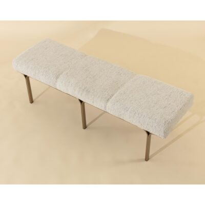 Nuvella Bench - Hailey Moon 10 Nuvella Bench - Hailey Moon 112574 112574 NUVELLA BENCH HAILEY MOON 2