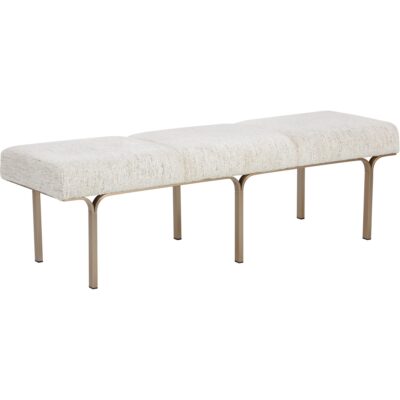 Nuvella Bench - Hailey Moon 12 Nuvella Bench - Hailey Moon 112574 112574 NUVELLA BENCH HAILEY MOON 20