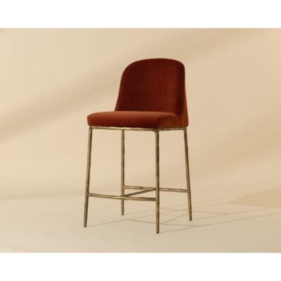 Nestor Counter Stool - Meg Rust 112576 112576 NESTOR COUNTER STOOL MEG RUST