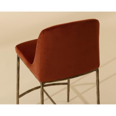 Nestor Counter Stool - Meg Rust 112576 112576 NESTOR COUNTER STOOL MEG RUST 6