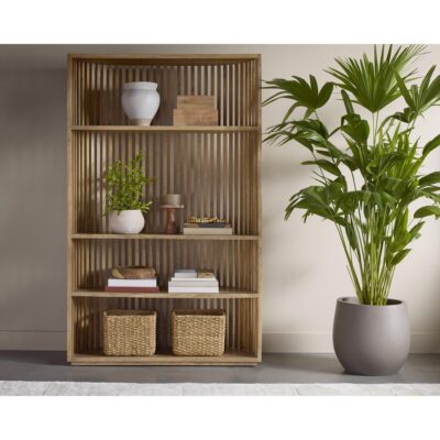 Tessa Bookcase - Natural 112590 112590 TESSA BOOKCASE 5