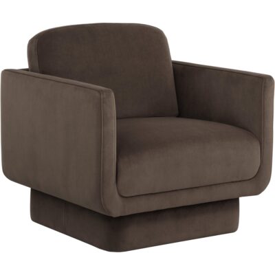 Everton Armchair - Meg Dark Brown