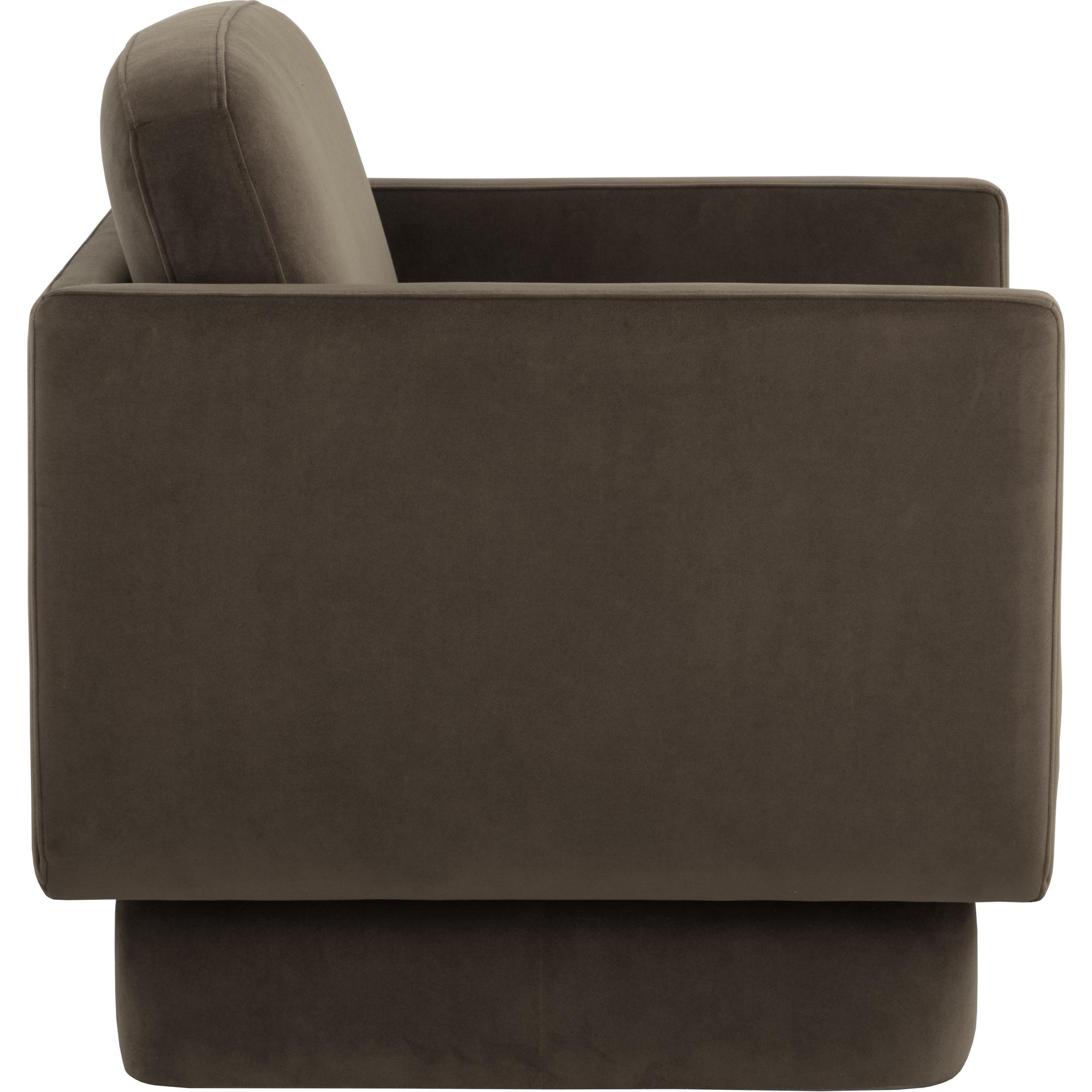 Everton Armchair - Meg Dark Brown 3 Everton Armchair - Meg Dark Brown - Image 3