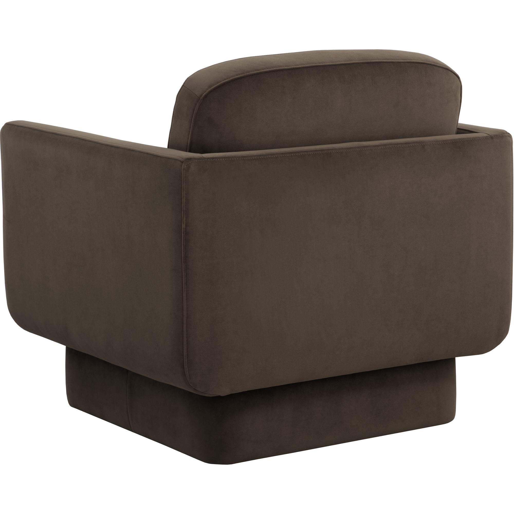 Everton Armchair - Meg Dark Brown 4 Everton Armchair - Meg Dark Brown - Image 4