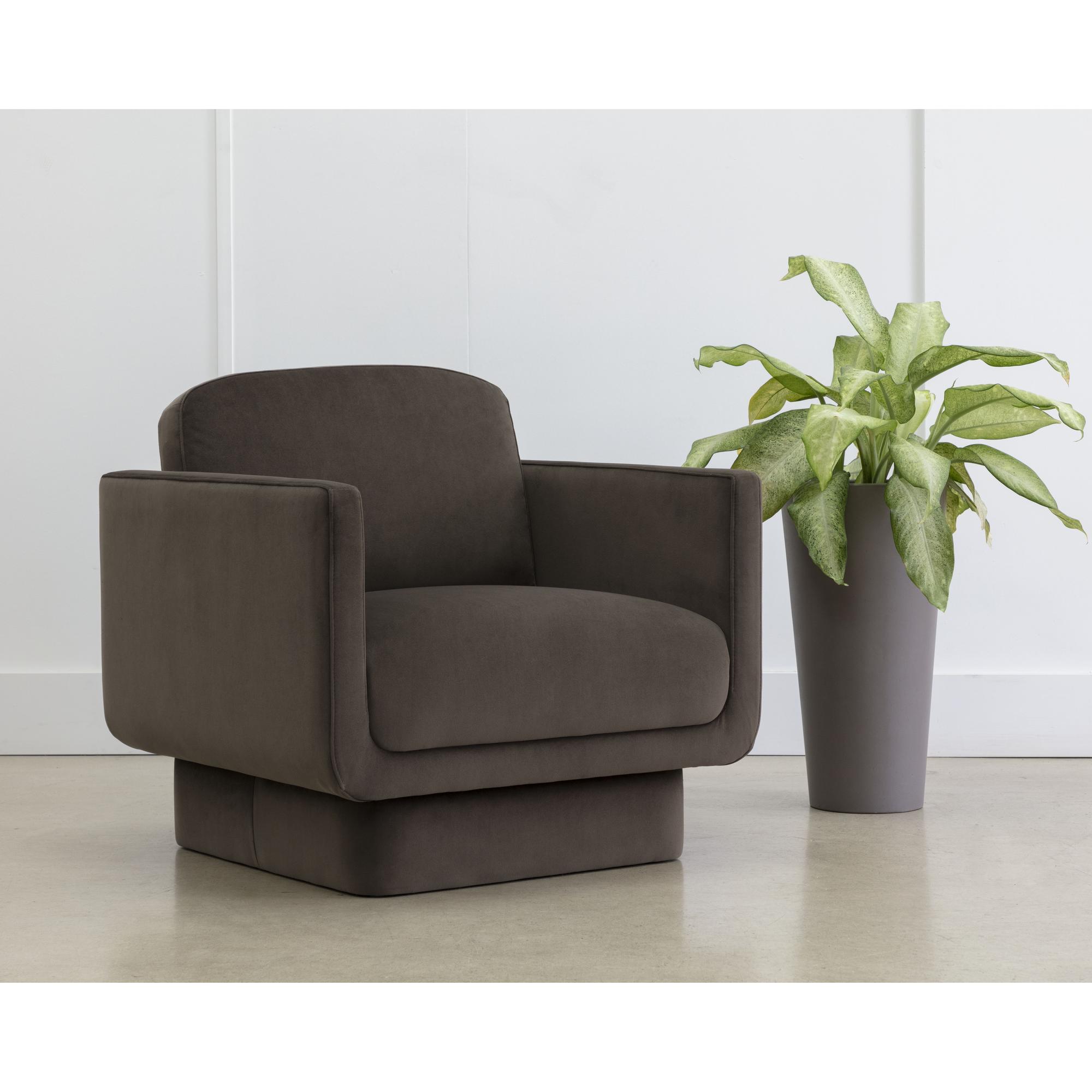 Everton Armchair - Meg Dark Brown 5 Everton Armchair - Meg Dark Brown - Image 5
