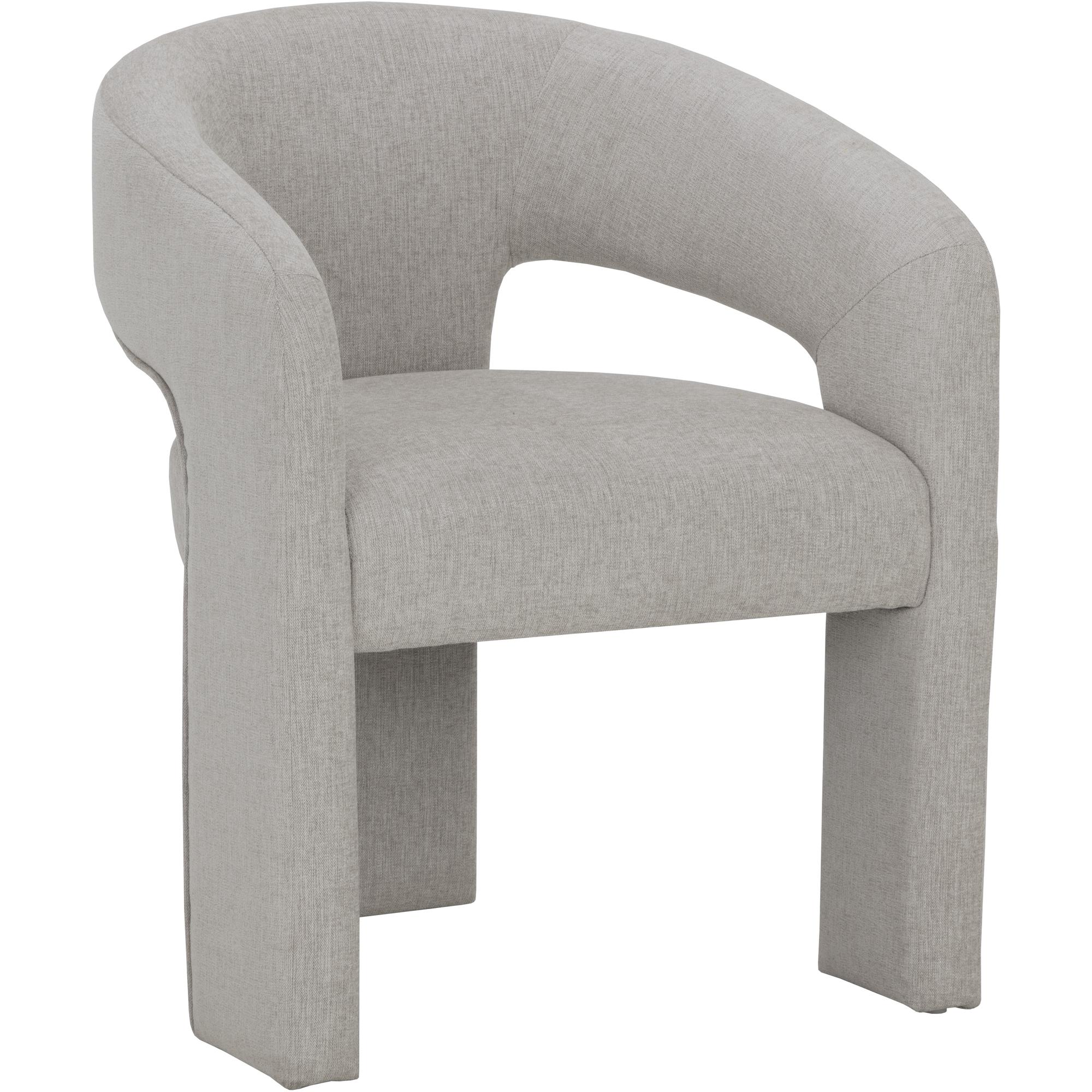 Isidore Dining Armchair - Ernst Sandstone 1 Isidore Dining Armchair - Ernst Sandstone