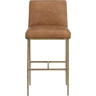 Lathan Barstool - Tan Leather 6 Lathan Barstool - Tan Leather 112614 112614 2