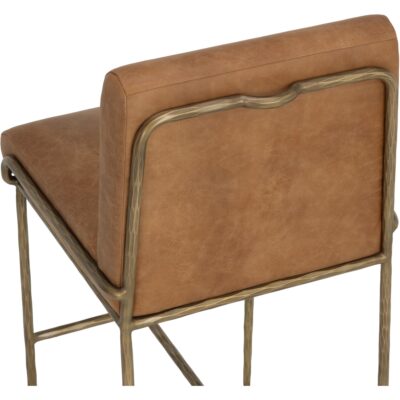 Lathan Barstool - Tan Leather 9 Lathan Barstool - Tan Leather 112614 112614 5
