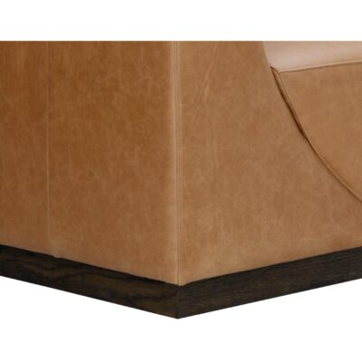 Anakin Sofa - Dark Brown - Tuscany Cognac Leather 112621 112621 ANAKIN SOFA TUSCANY COGNAC LEATHER 26