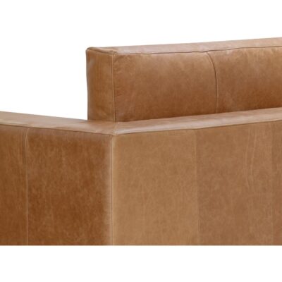 Anakin Sofa - Dark Brown - Tuscany Cognac Leather 112621 112621 ANAKIN SOFA TUSCANY COGNAC LEATHER 28