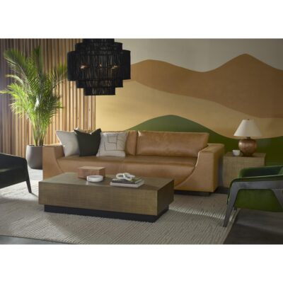 Anakin Sofa - Dark Brown - Tuscany Cognac Leather 112621 112621 ANAKIN SOFA TUSCANY COGNAC LEATHER 5
