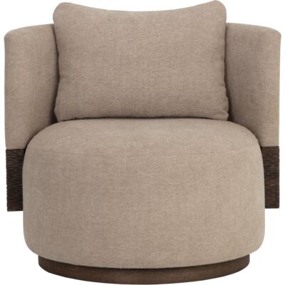 Bastille Swivel Lounge Chair - Rhine Sandbank 112670 112670 2