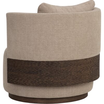 Bastille Swivel Lounge Chair - Rhine Sandbank 112670 112670 4