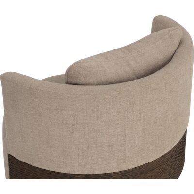 Bastille Swivel Lounge Chair - Rhine Sandbank 112670 112670 5