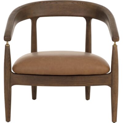 Valmont Lounge Chair - Milliken Cognac 6 Valmont Lounge Chair - Milliken Cognac 112675 112675 2