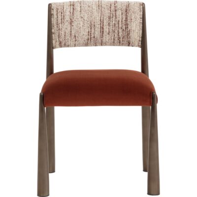 Bayard Dining Chair - Dark Bronze - Meg Rust / Terri Nutmeg 9 Bayard Dining Chair - Dark Bronze - Meg Rust / Terri Nutmeg 112687 112687 BAYARD DINING CHAIR DARK BRONZE MEG RUST TERRI NUTMEG 21