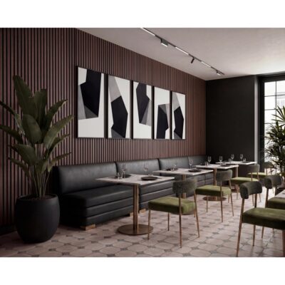 Radcliff Banquette - Bravo Black 112713 112713 6