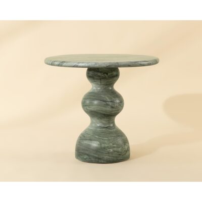 Raul Bistro Table - Marble Look - Sage - 34"