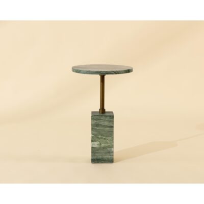 Mizani End Table - Marble Look - Sage 112722 112722 MIZANI END TABLE MARBLE LOOK SAGE 1