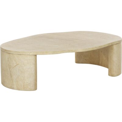 Savinah Coffee Table - Travertine Look - Natural 8 Savinah Coffee Table - Travertine Look - Natural 112724 112724 2