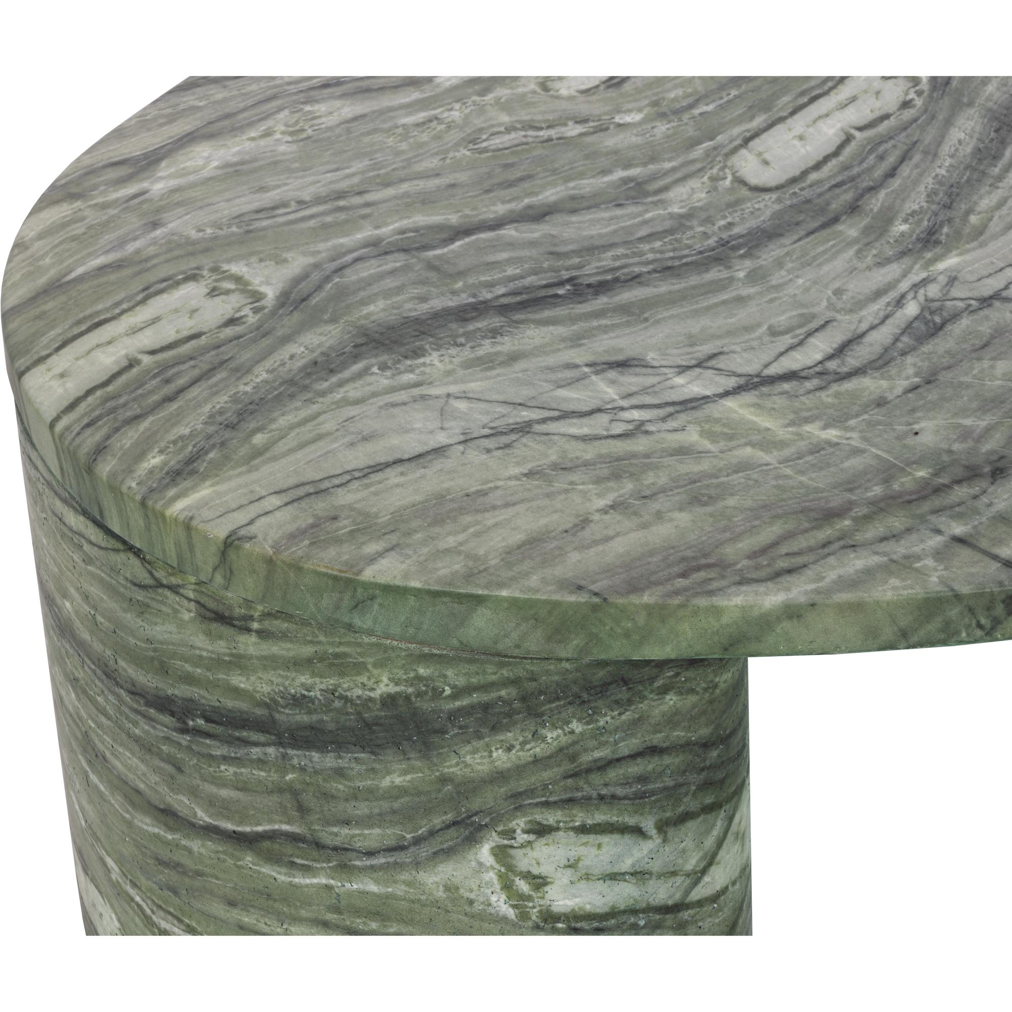 Savinah Coffee Table - Marble Look - Sage 5 Savinah Coffee Table - Marble Look - Sage - Image 5