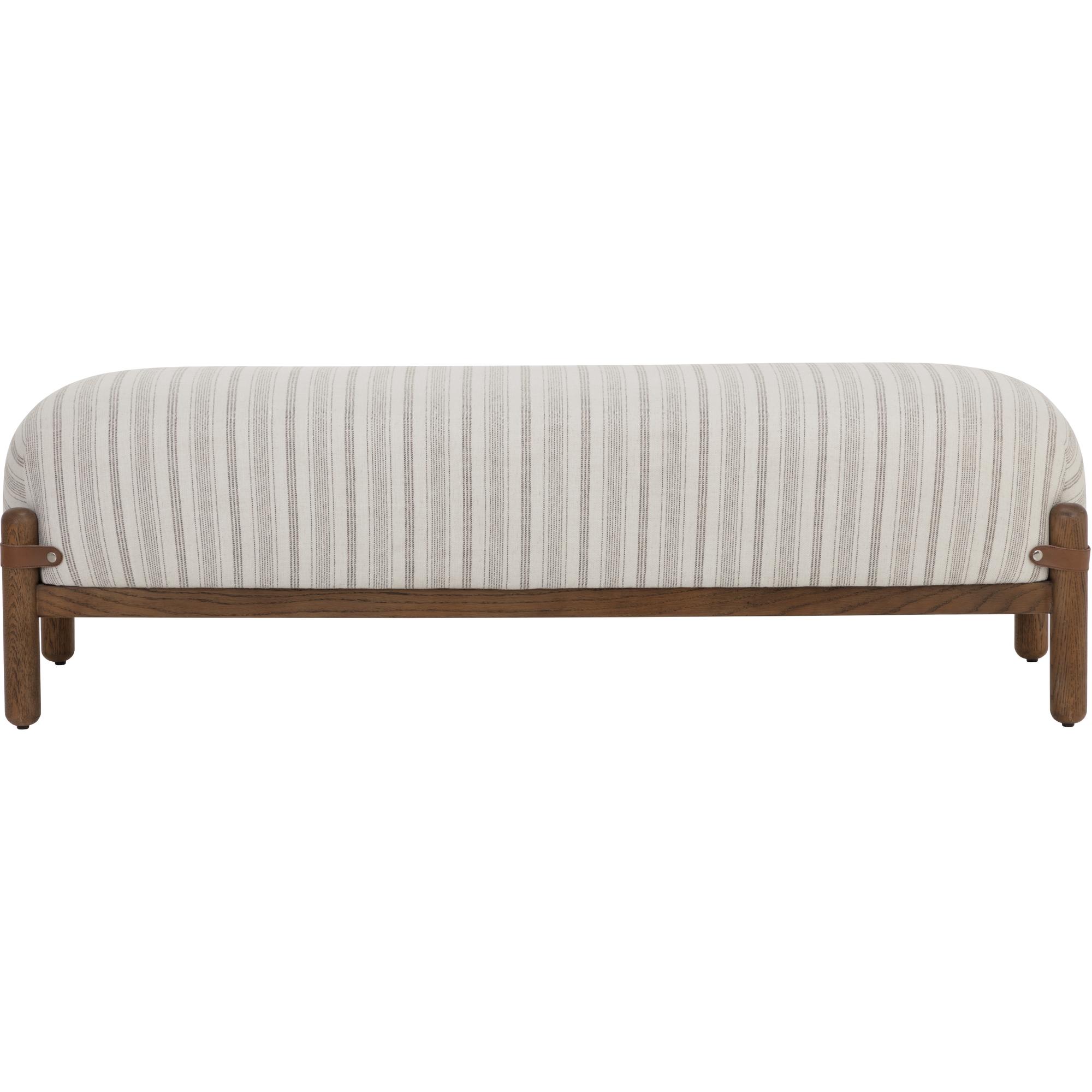 Holst Bench - Warm Brown - Gifford Script 2 Holst Bench - Warm Brown - Gifford Script - Image 2