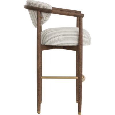 Sigrid Barstool - Antique Brown - Gifford Script 10 Sigrid Barstool - Antique Brown - Gifford Script 112741 112741 SIGRID BARSTOOL ANTIQUE BROWN GIFFORD SCRIPT 22