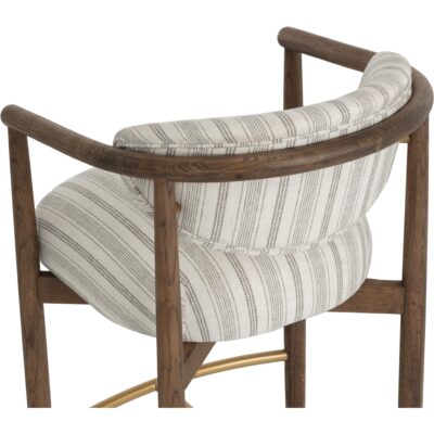 Sigrid Barstool - Antique Brown - Gifford Script 12 Sigrid Barstool - Antique Brown - Gifford Script 112741 112741 SIGRID BARSTOOL ANTIQUE BROWN GIFFORD SCRIPT 26