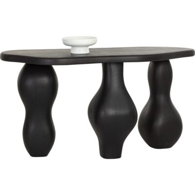 Ines Console Table - Black