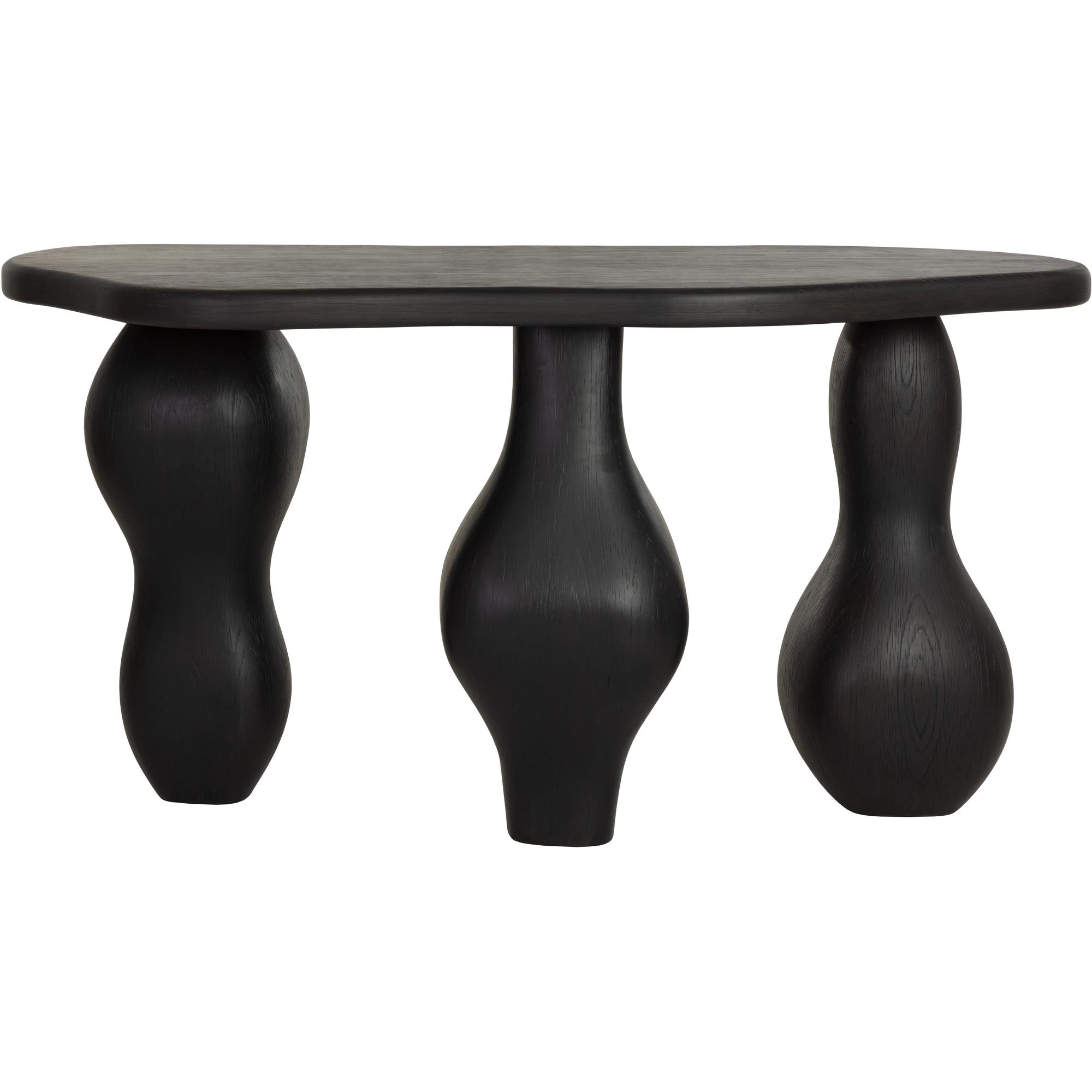 Ines Console Table - Black 3 Ines Console Table - Black - Image 3