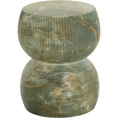 Gemina End Table - Marble Look - Jade Onyx 112758 112758 GEMINA END TABLE MARBLE LOOK JADE ONYX 22
