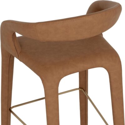 Atika Barstool - Milliken Cognac 112760 112760 ATIKA BARSTOOL MILLIKEN COGNAC 26psd