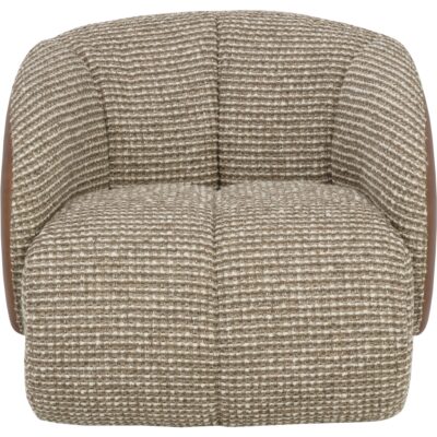 Camie Swivel Lounge Chair - Torched Meringue / Cognac Leather 12 Camie Swivel Lounge Chair - Torched Meringue / Cognac Leather 112768 112768 CAMIE SWIVEL LOUNGE CHAIR TORCHED MERINGUE COGNAC LEATHER 21