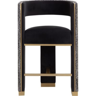 Adamina Counter Stool - Abbington Black / Hobbes Night 6 Adamina Counter Stool - Abbington Black / Hobbes Night 112770 112770 2