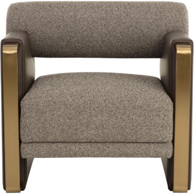 Edgar Lounge Chair - Gellar Earth / Eglinton Espresso 6 Edgar Lounge Chair - Gellar Earth / Eglinton Espresso 112771 112771 2