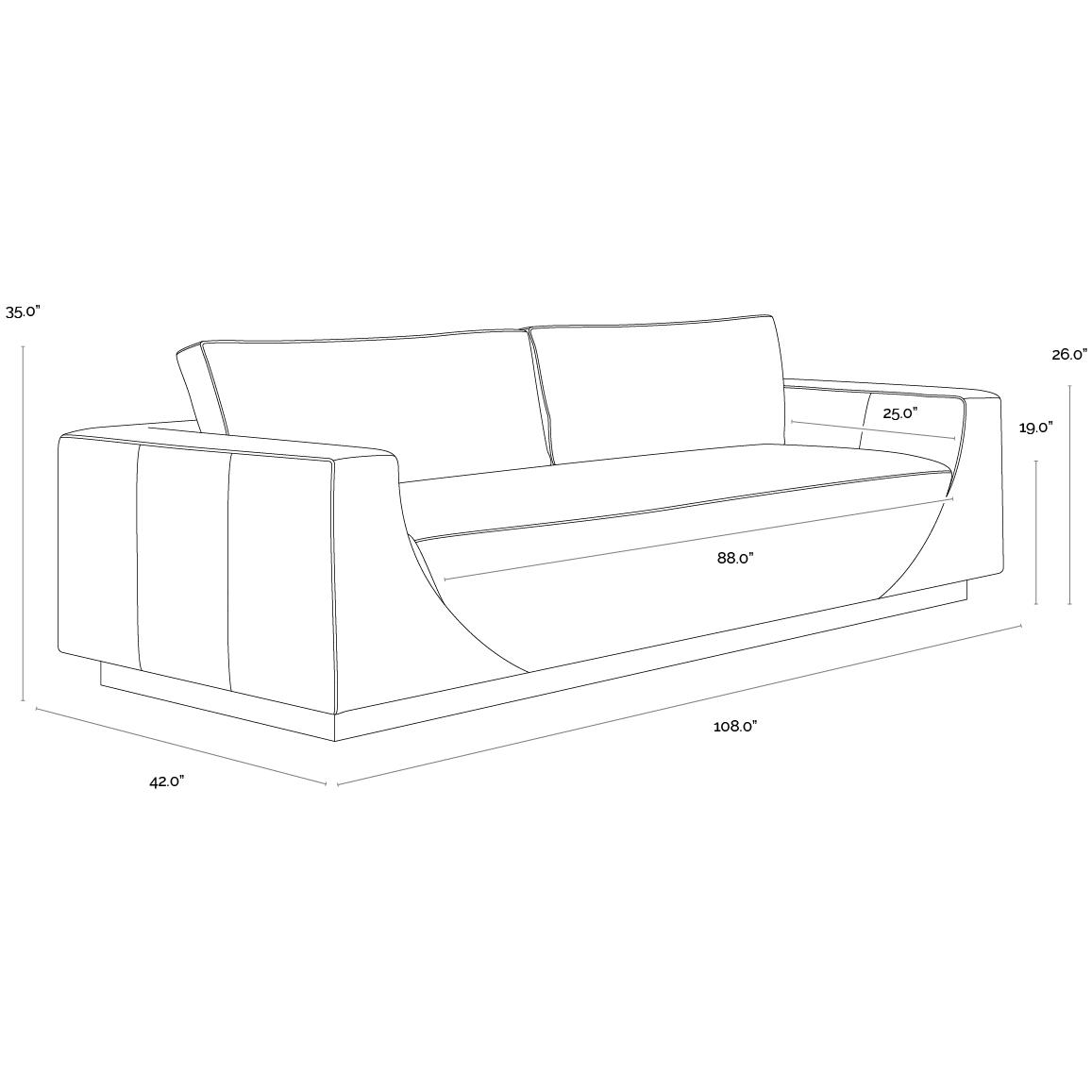 Anakin Sofa - Light Oak - Tuscany Warm Black Leather 15 Anakin Sofa - Light Oak - Tuscany Warm Black Leather - Image 15