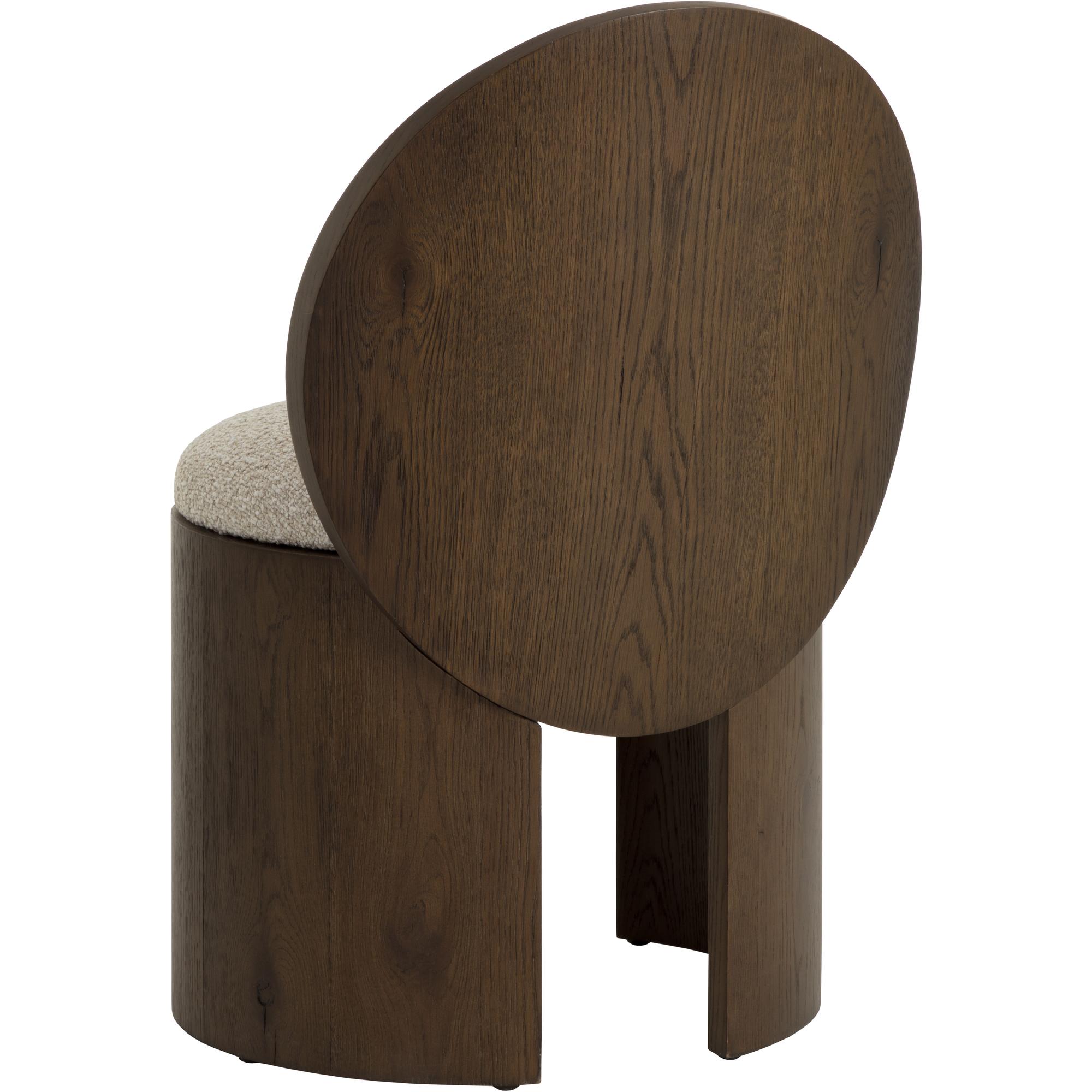 Mitre Dining Chair - Santa Cruz Oatmeal 4 Mitre Dining Chair - Santa Cruz Oatmeal - Image 4