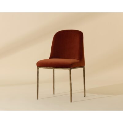 Nestor Dining Chair - Meg Rust 112801 112801 NESTOR DINING CHAIR MEG RUST