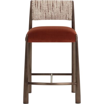 Bayard Counter Stool - Dark Bronze - Meg Rust / Terri Nutmeg 9 Bayard Counter Stool - Dark Bronze - Meg Rust / Terri Nutmeg 112803 112803 BAYARD COUNTER STOOL DARK BRONZE MEG RUST TERRI NUTMEG 21