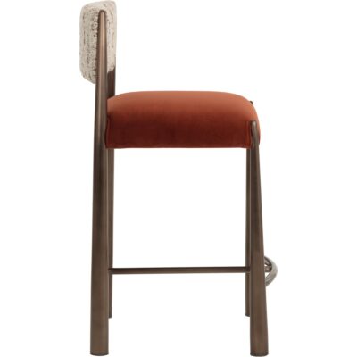 Bayard Counter Stool - Dark Bronze - Meg Rust / Terri Nutmeg 10 Bayard Counter Stool - Dark Bronze - Meg Rust / Terri Nutmeg 112803 112803 BAYARD COUNTER STOOL DARK BRONZE MEG RUST TERRI NUTMEG 22