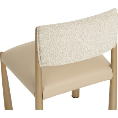 Bayard Dining Chair - Antique Brass - Napa Beige / Santa Cruz Oatmeal 12 Bayard Dining Chair - Antique Brass - Napa Beige / Santa Cruz Oatmeal 112804 112804 BAYARD DINING CHAIR ANTIQUE BRASS NAPA BEIGE SANTA CRUZ OATMEAL 26