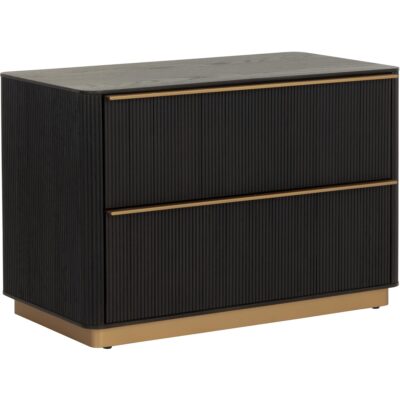 Kalla Nightstand - Large - Charcoal 7 Kalla Nightstand - Large - Charcoal 112805 112805 2