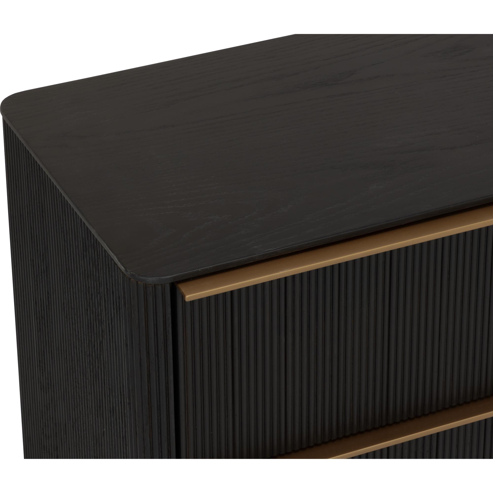 Kalla Nightstand - Large - Charcoal 6 Kalla Nightstand - Large - Charcoal - Image 6