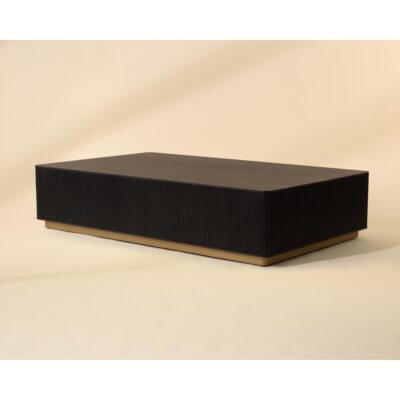 Kalla Coffee Table - Rectangular - Charcoal 112806 112806 KALLA COFFEE TABLE RECTANGULAR CHARCOAL