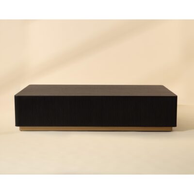 Kalla Coffee Table - Rectangular - Charcoal 112806 112806 KALLA COFFEE TABLE RECTANGULAR CHARCOAL 1