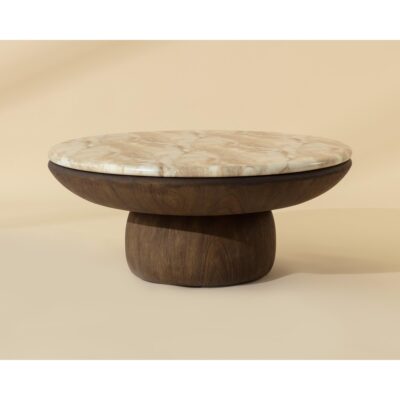 Orula Coffee Table - Marble Look - Macchiato 112807 112807 ORULA COFFEE TABLE